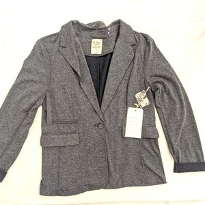 Ci Sono heathered navy blazer
